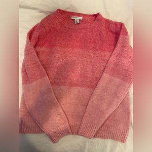 Pink boutique sweater